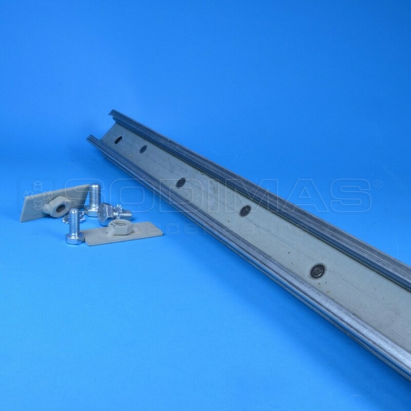 Rail suspension porte cabine Prima ouverture centrale PL 800