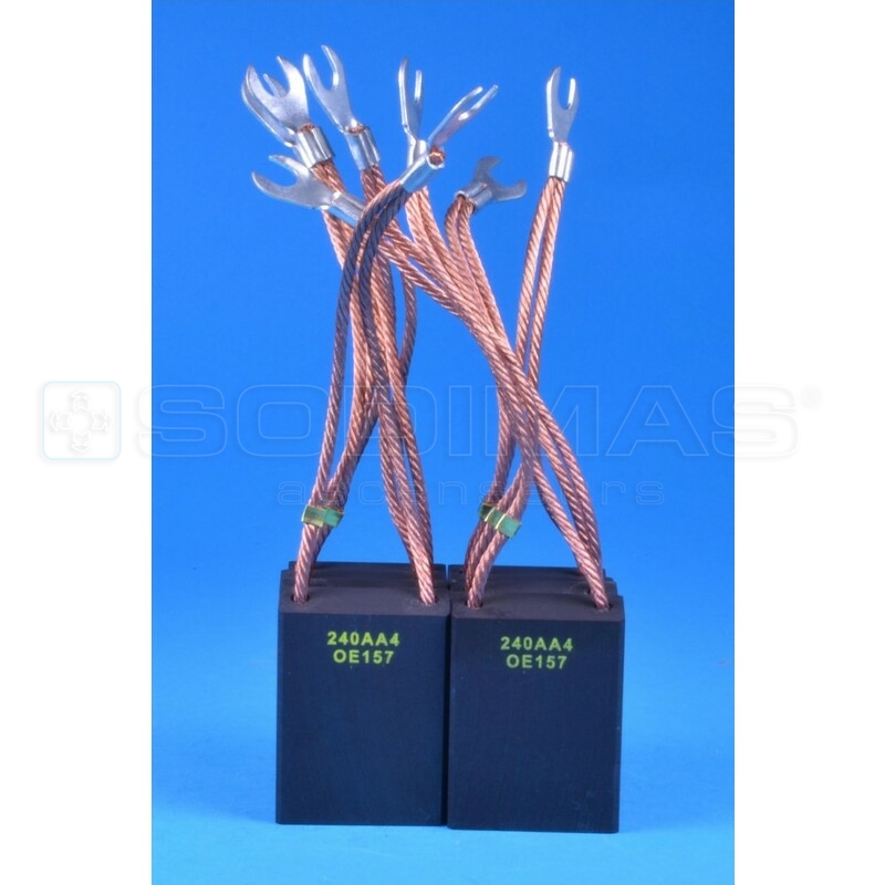 Jeu de 8 charbons 240 AA4 - GeN71/82 A-compatible