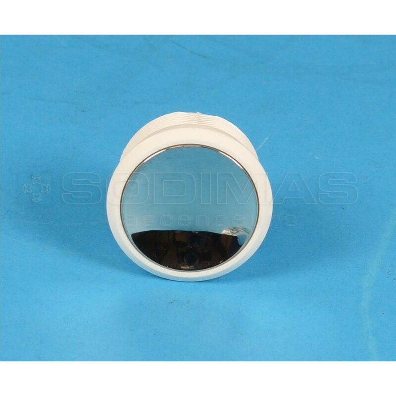 Bouton Otis 2000 inox poli non lumineux NE300