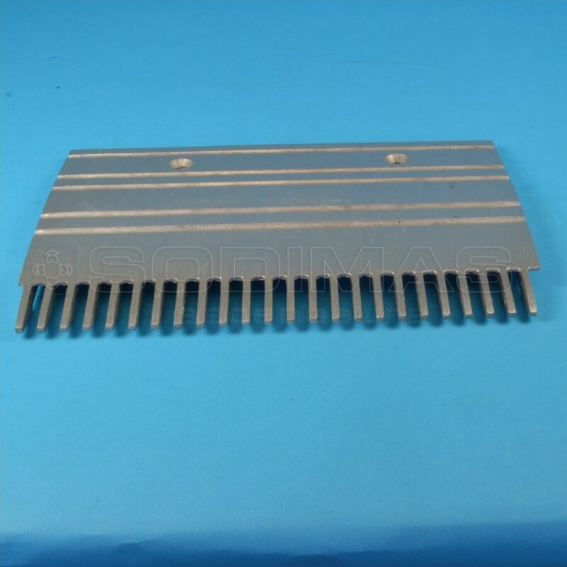 Peigne aluminium droit 24 dents L 206,39 mm GAA453BM5