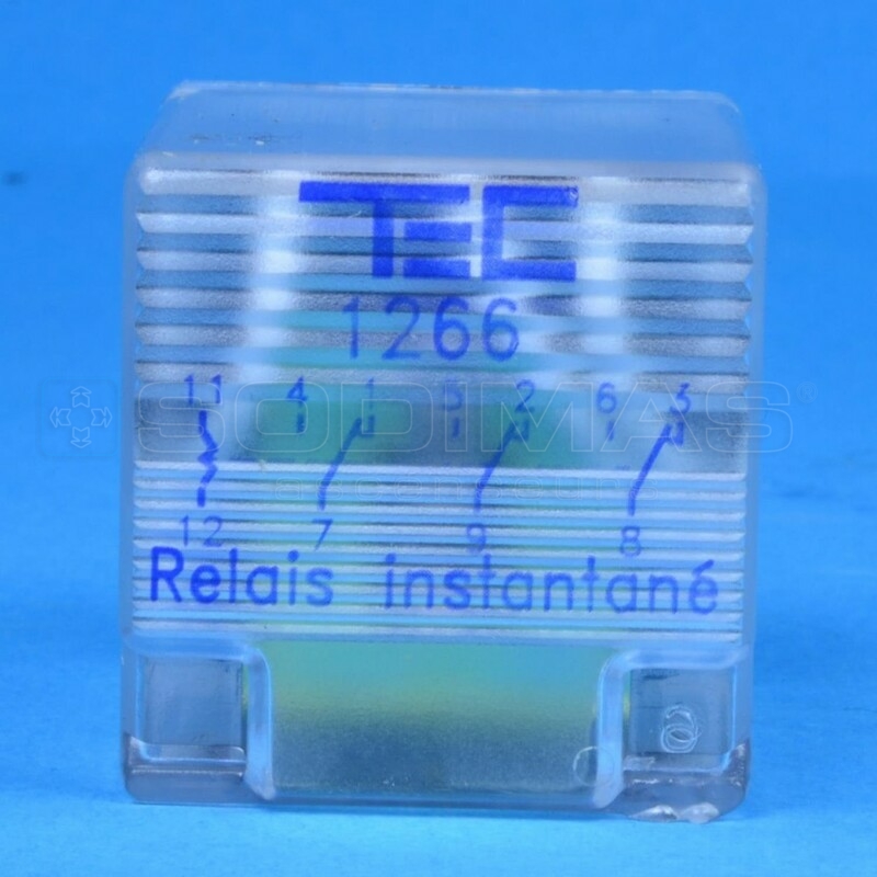 Relais TEC 1266 48 VCC-compatible