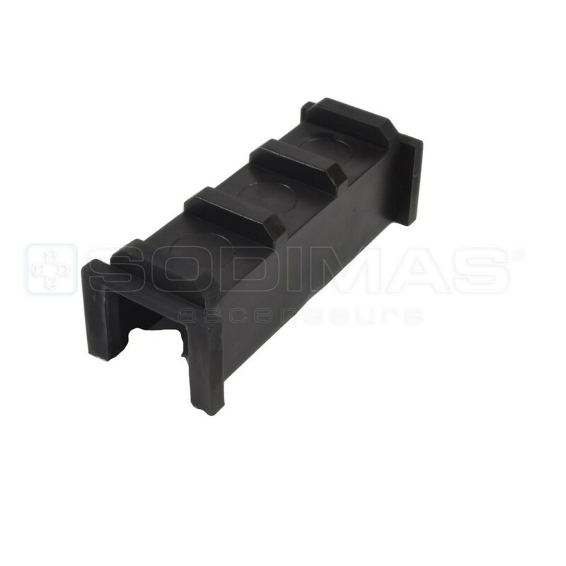 Garniture contrepoids 90 x 26 x 27.5 mm Guide de 20mm EUROPA 2000 -compatible