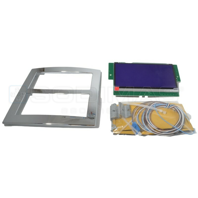 Afficheur CPI18 (remplace CPI10 )+ cadre chrome + fixation (kit)