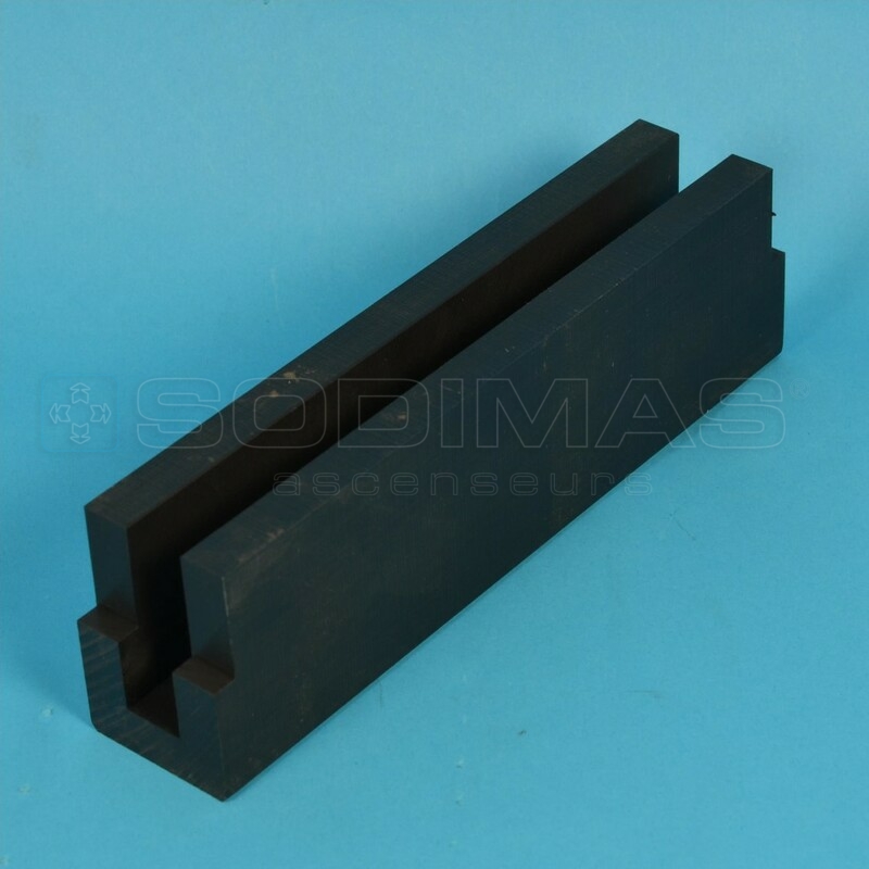 Garniture coulisseau 217x61x43 mm - guide de 16,5 mm -compatible