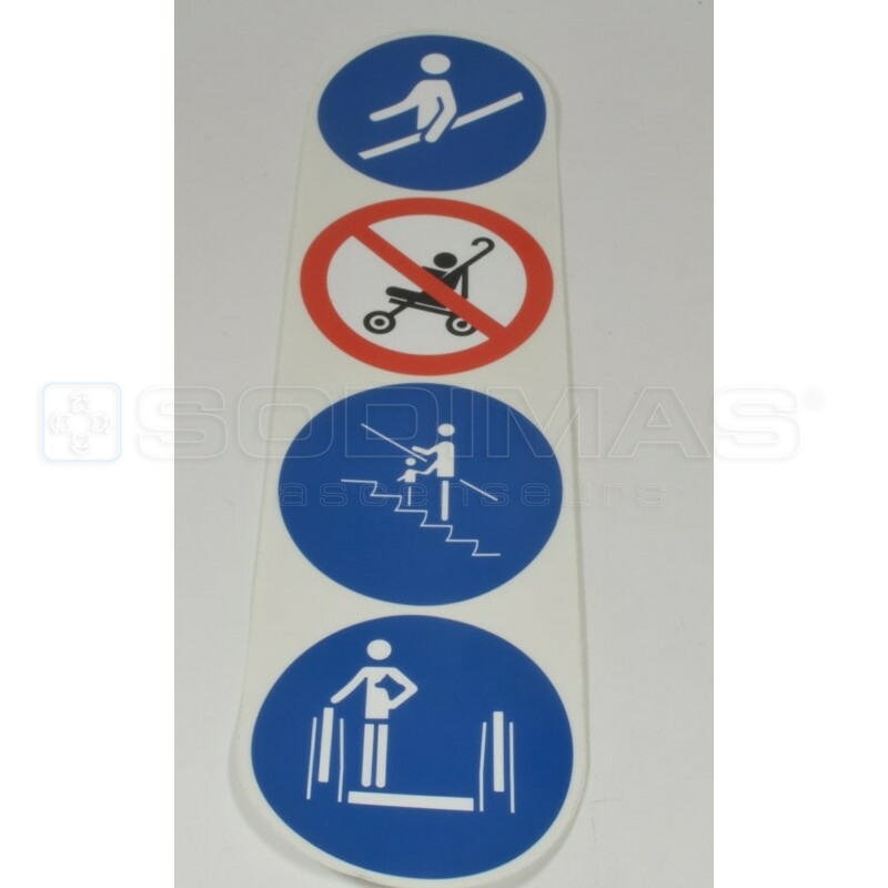 Pictogramme pour escalator
