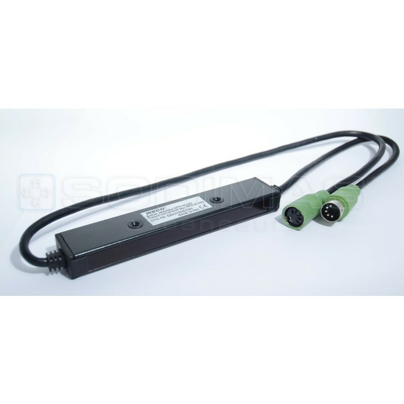 Adaptateur NPN NO/NC EBA270WECO01 pour cellule WECO EAA24590W2- pour GEN2 après 2017