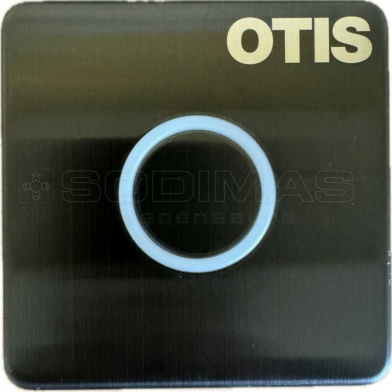 Bouton niveau intermédiaire avec logo blanc -sans buzzer GEN360- maitre