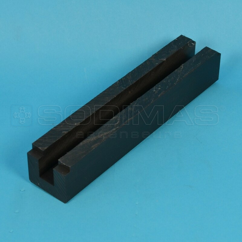 Garniture coulisseau 217x38x43 mm - guide de 16,5 mm -compatible
