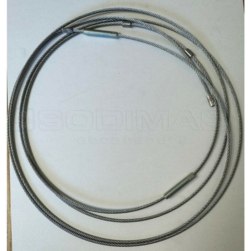 Cablette porte TECHNA 2VOC PL1200 -ouverture centrale