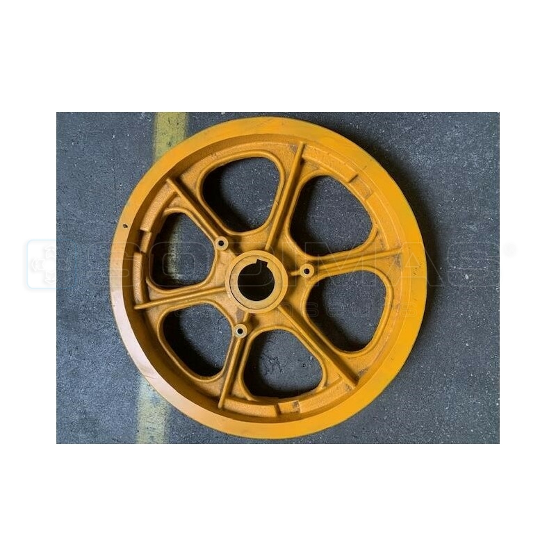 Poulie 160 VAT/13 VTR Ø 620 - 4 gorges de 13 - 105°