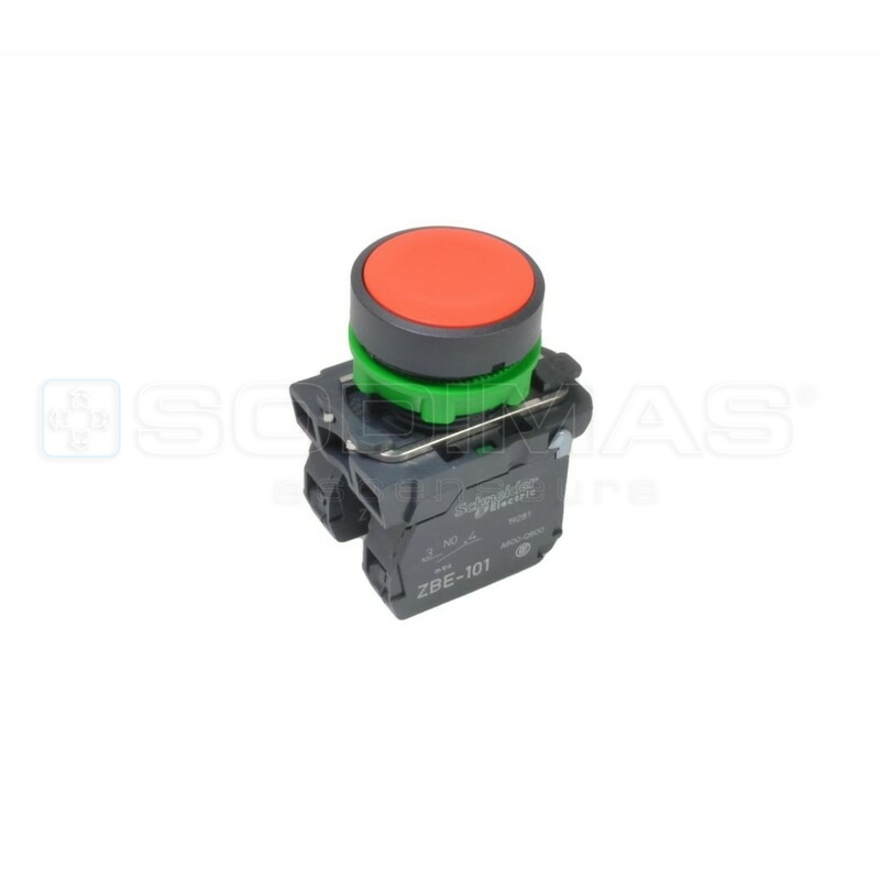 Bouton d'arret poussoir impulsion