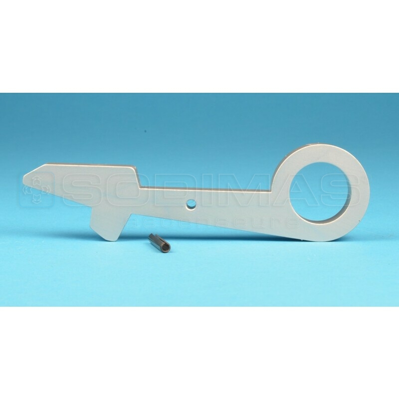 Cliquet aluminium + goupille bras opérateur 9550T