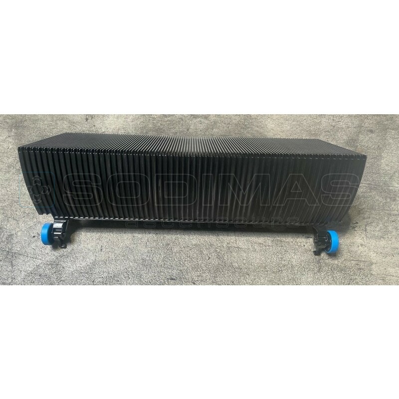 Marche escalator noire brossèe-largeur 1000 -506NCE
