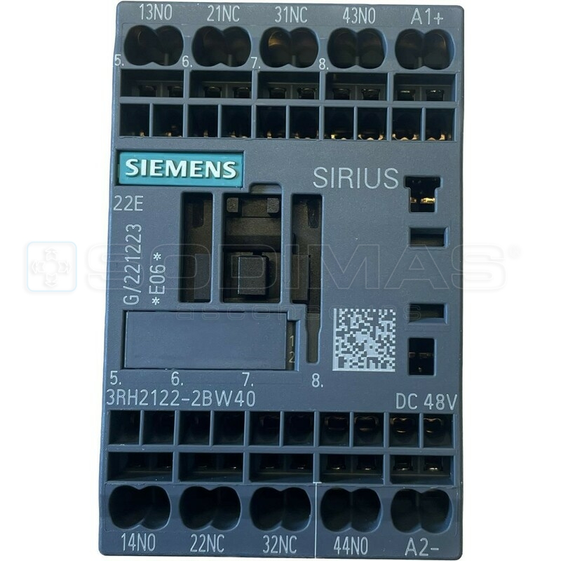 Contacteur SIEMENS 3RH2122-2BW40 48vdc