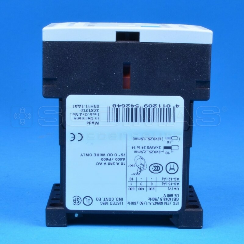 Relais Siemens 3RH11 30 VCC 2NO/2NC 3RH1122 - 2JC40 GAA613HE1