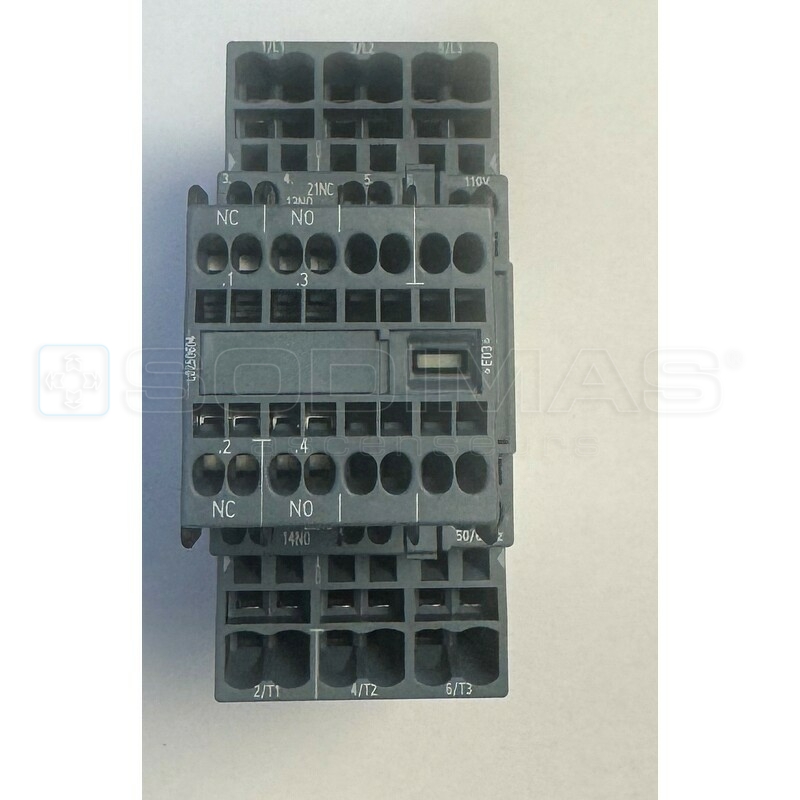 Contacteur 3RT2025-2AG24 110VAC 7,5kw 400V 2NO 2NF