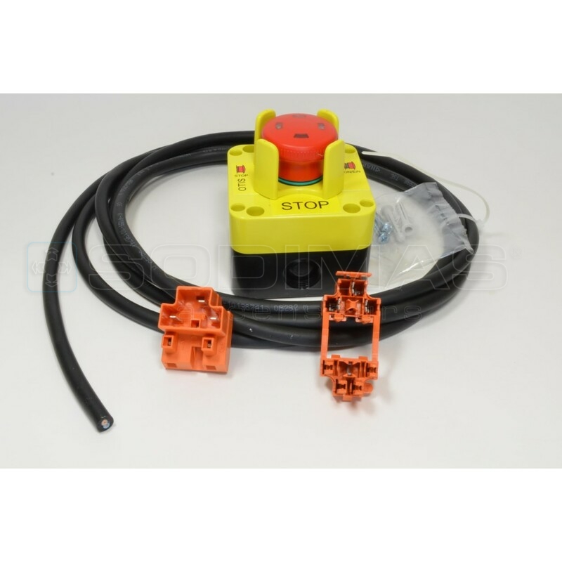 Bouton arrêt stop complet pour escalator GAA22800K2