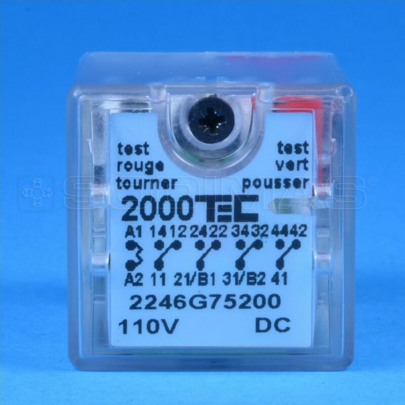 Relais TEC 2246 110 VCC-compatible
