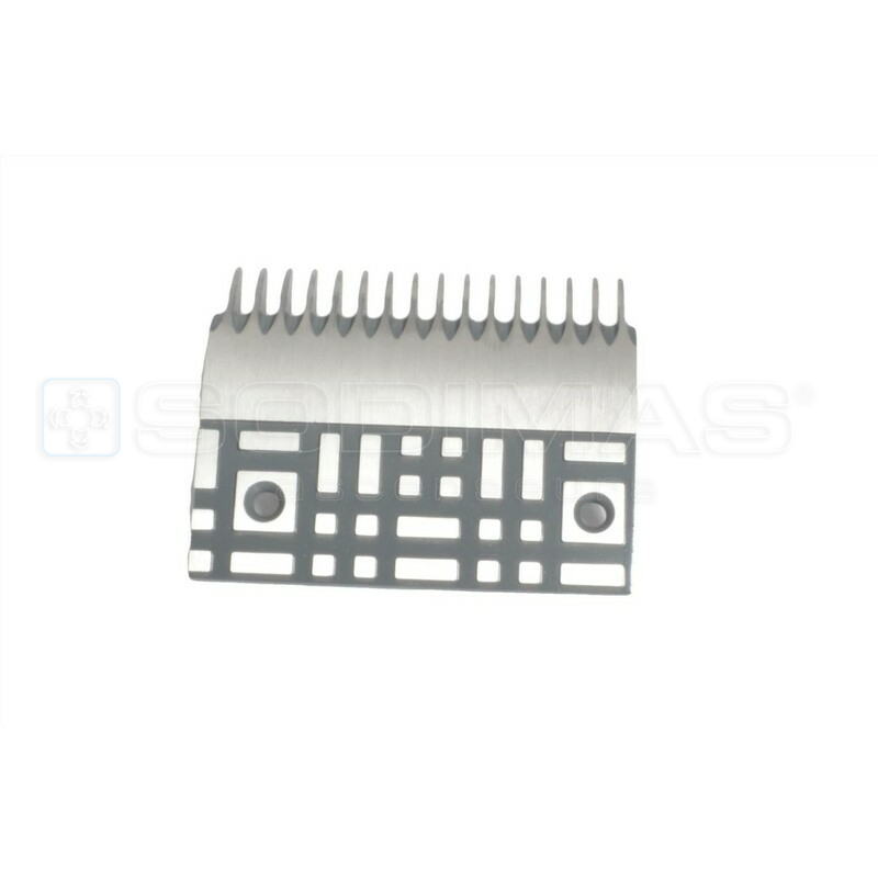 Peigne gris 16 dents 136 mm pour RAC - RAT - RB- compatible