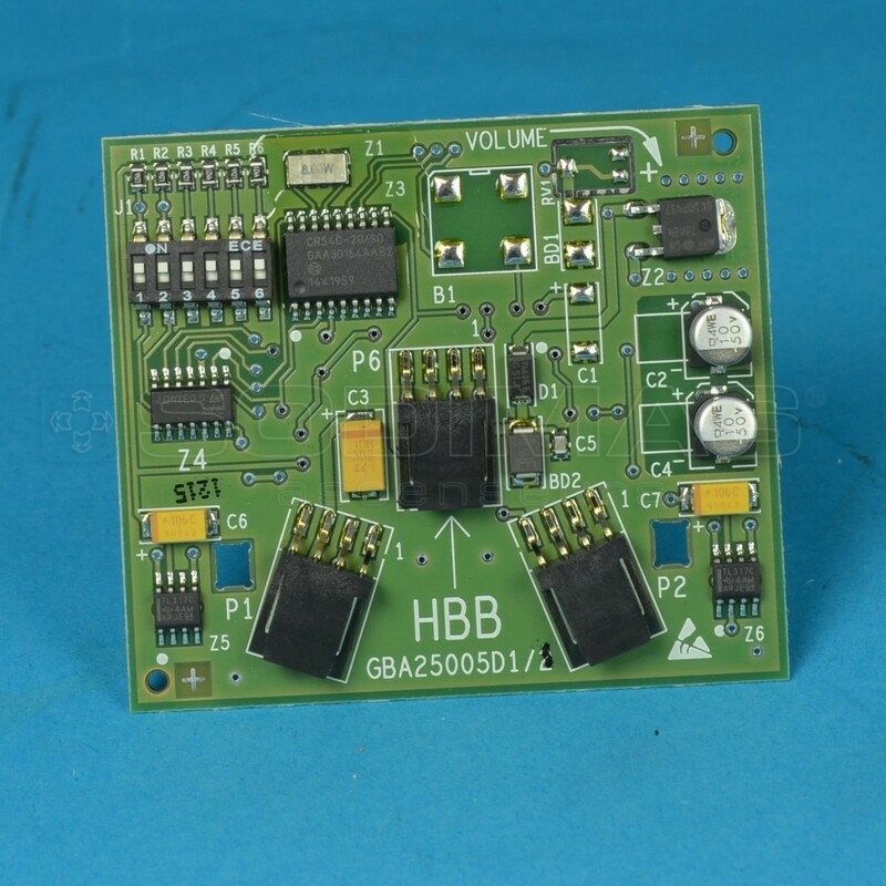Remote palière HBB sans buzzer - GBA25005D1-GEN2
