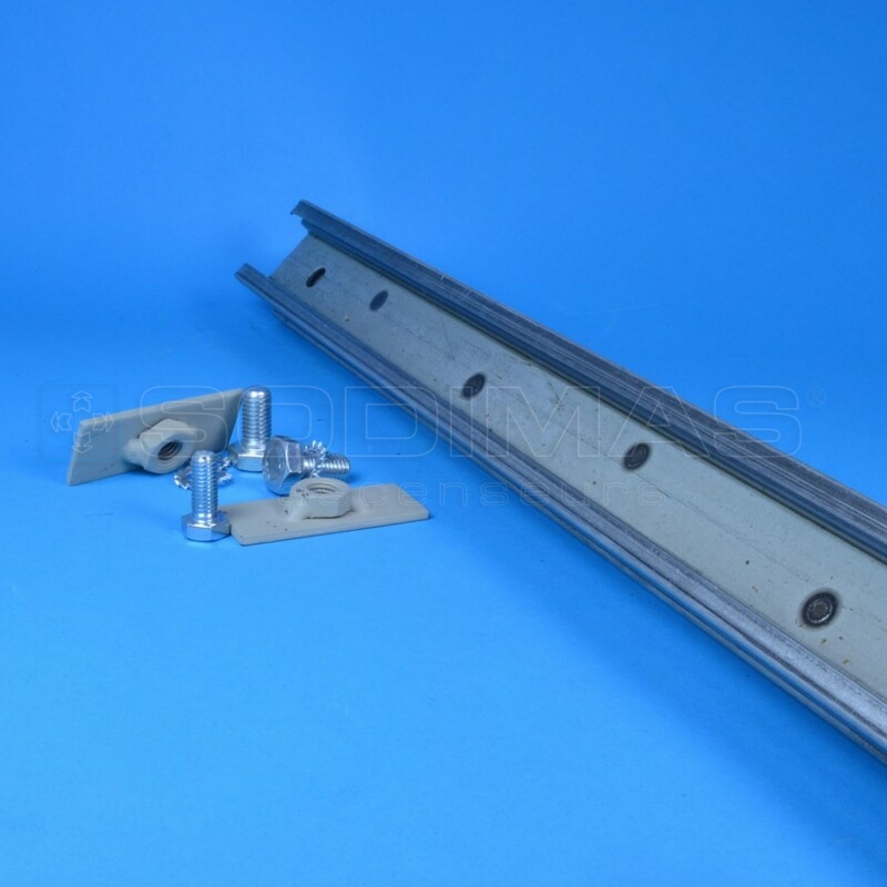 Rail suspension porte cabine Europa 2000 ouverture centrale PL 800
