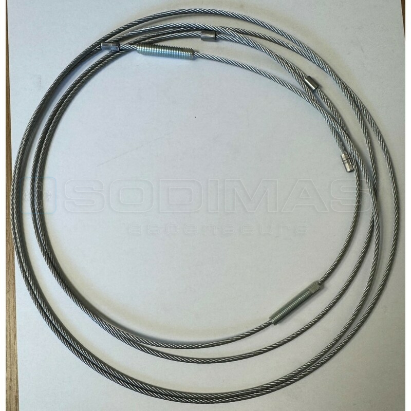 Cablette porte TECHNA 2VOC PL900 -ouverture centrale