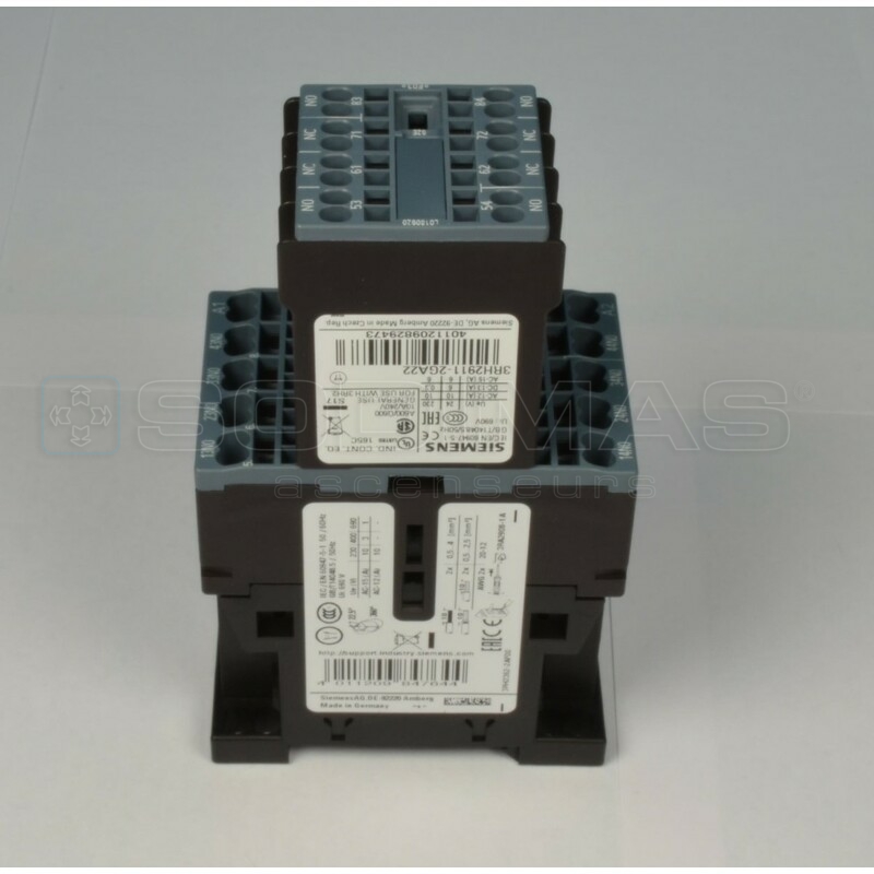 Relais SIEMENS 3RH2362 2AF00 - 110 Vca - 6 NO / 2 NC remplace 3TH1362 - 0AF0 GAA613KM1