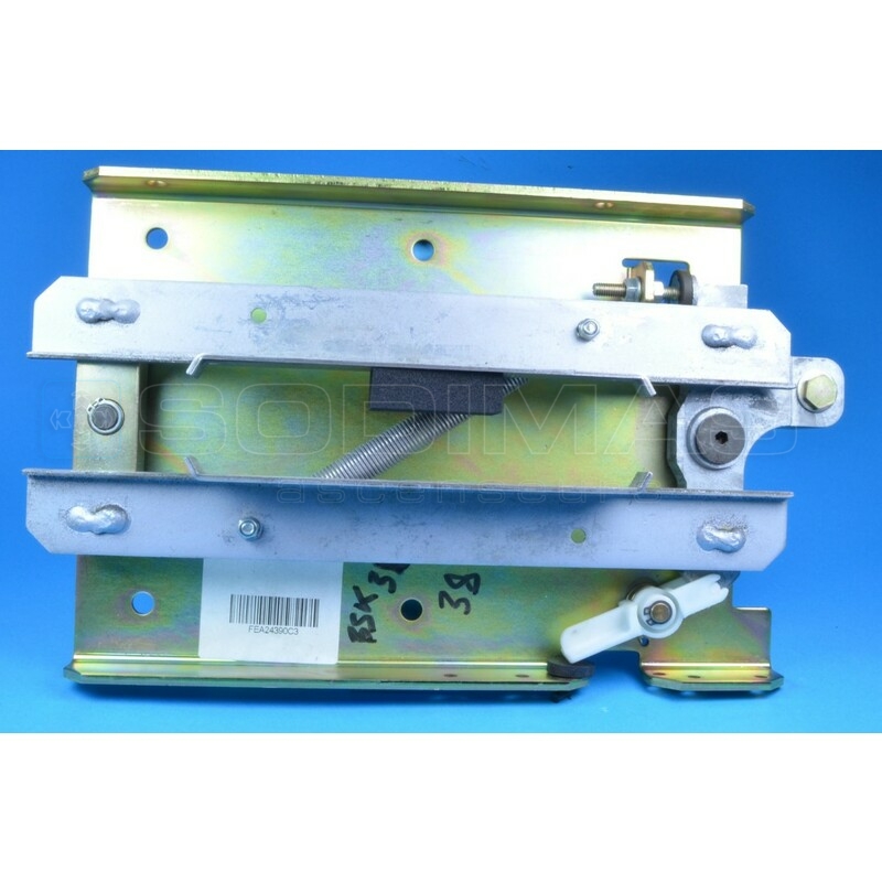 Pince porte Techna/D2000 rampant utile 173 mm droite - ouverture vers la gauche - ascenseur hydraulique