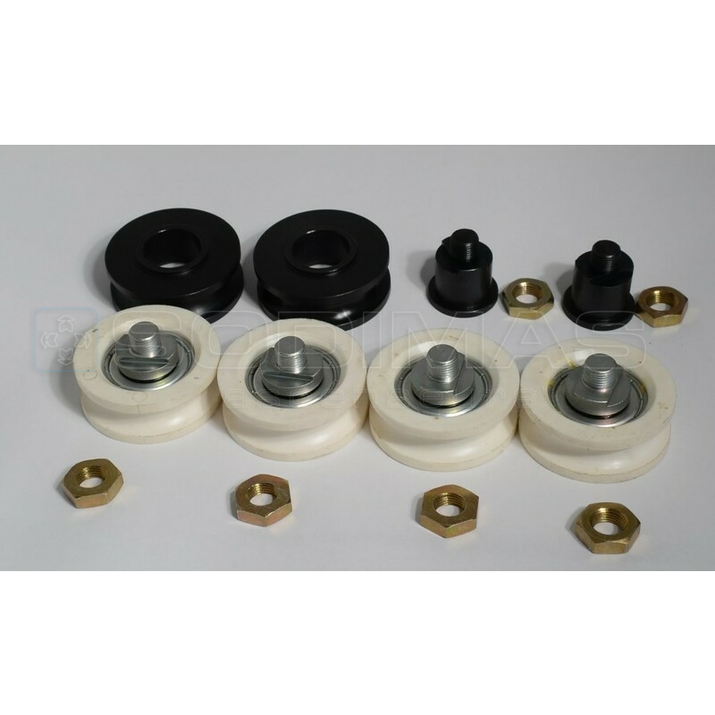 Kit 6 galets porte Compact -