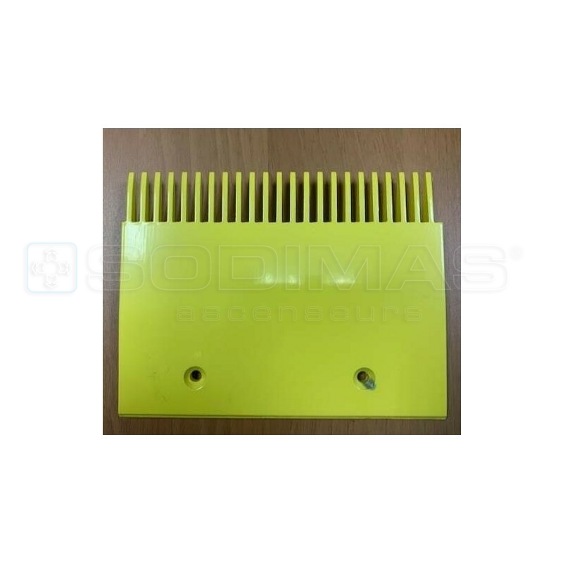 Peigne jaune 23 dents 197,99 mm pour travolator 606 NCT- GAA453BV56 -gauche- compatible