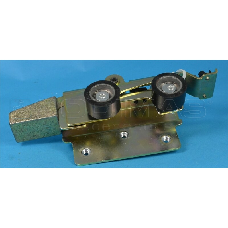 Serrure gauche porte Techna ouverture vers la droite vue du palier FA23400L/K2