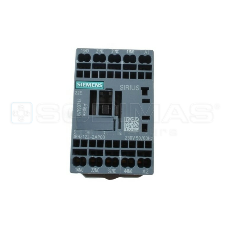 Contacteur Siemens 230 vac 2no-2nC 3RH2122-2AP00 GAA613KN1