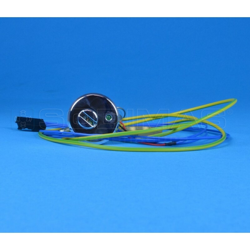 Contact à clé impulsion SH2 + LED verte