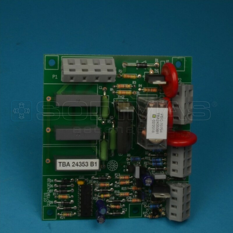 CARTE FREIN ELECTRONIQUE POUR OPERATEUR 9550CC -380/415V-TBA24353B1