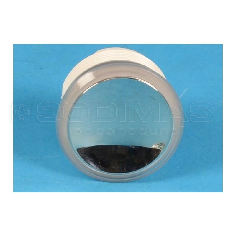 Bouton Otis 2000 inox poli lumineux vert manœuvre NE300