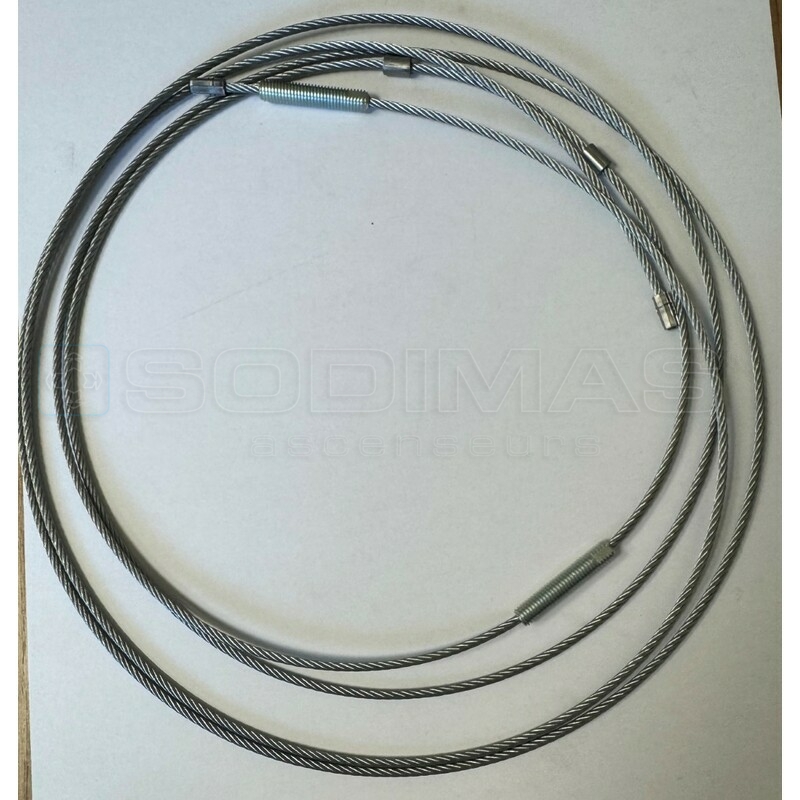 Cablette porte TECHNA 2VOC PL800 -ouverture centrale