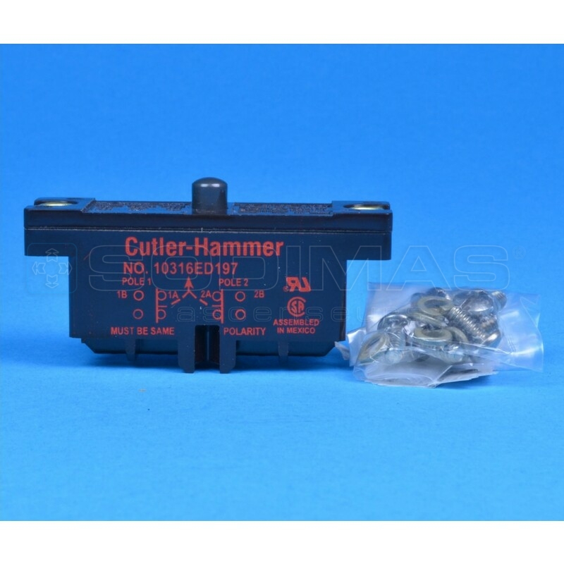 Contact auxiliaire 2NO/2NF - Elevonic - compatible