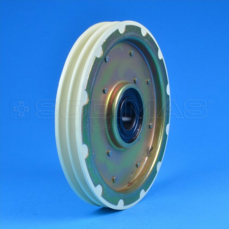 Poulie câblette -compatible porte type 9692