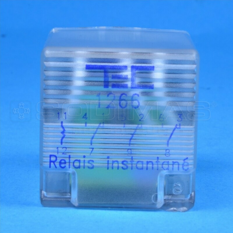 Relais TEC 1266 60 VCC-compatible