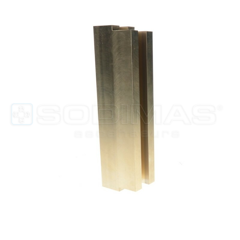 Garniture de coulisseau Bronze G16- 215*42*60 mm