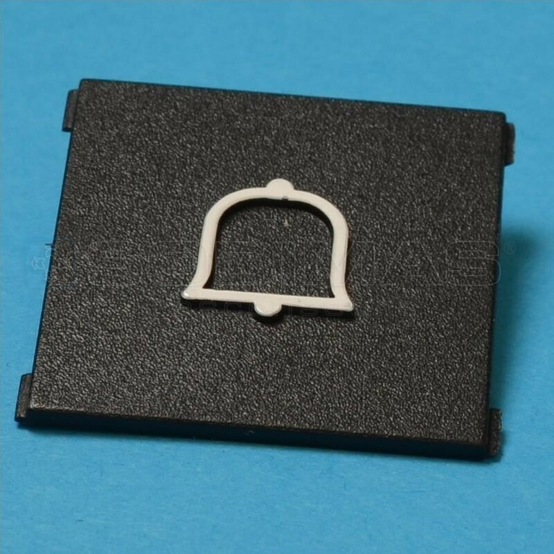 Insert gravé alarme + braille - modèle CFA
