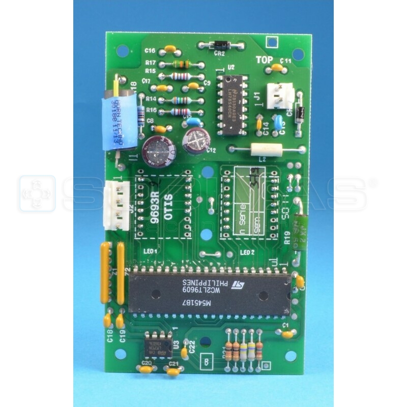 Afficheur 2x7 segments vert - 9693R2