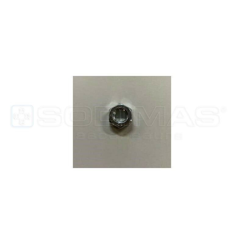 Écrou bas M10 pour galet Orly/LM