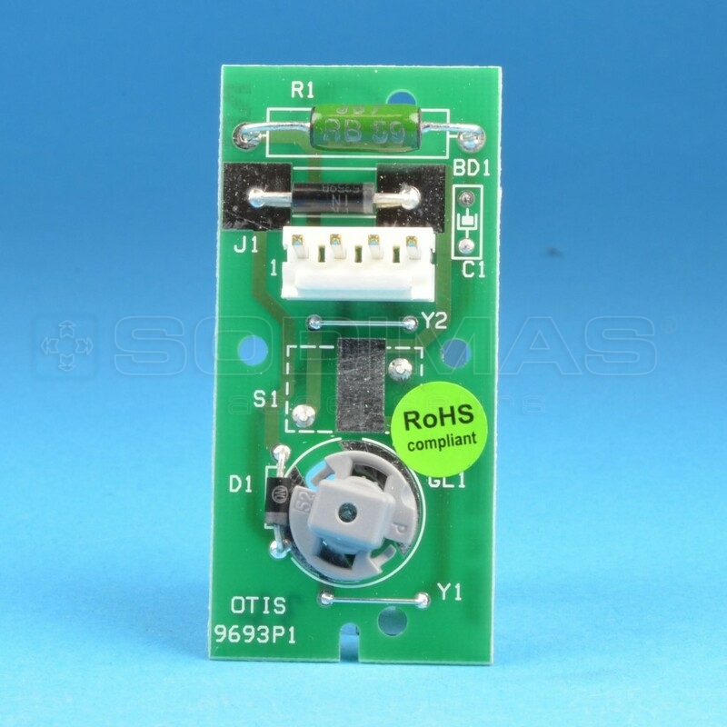 Remote circuit 9693P1 pour 1 bouton NAO - Manœuvre MCS