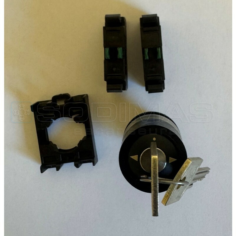 Contact à clé pour escalier mécanique 9300/9500 (fourni avec 2 clés B6281/1 )- compatible