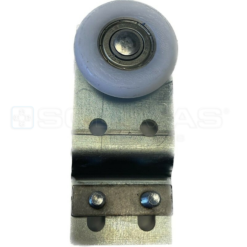 Galet QKS8 coudé 18 mm + barrette - compatible