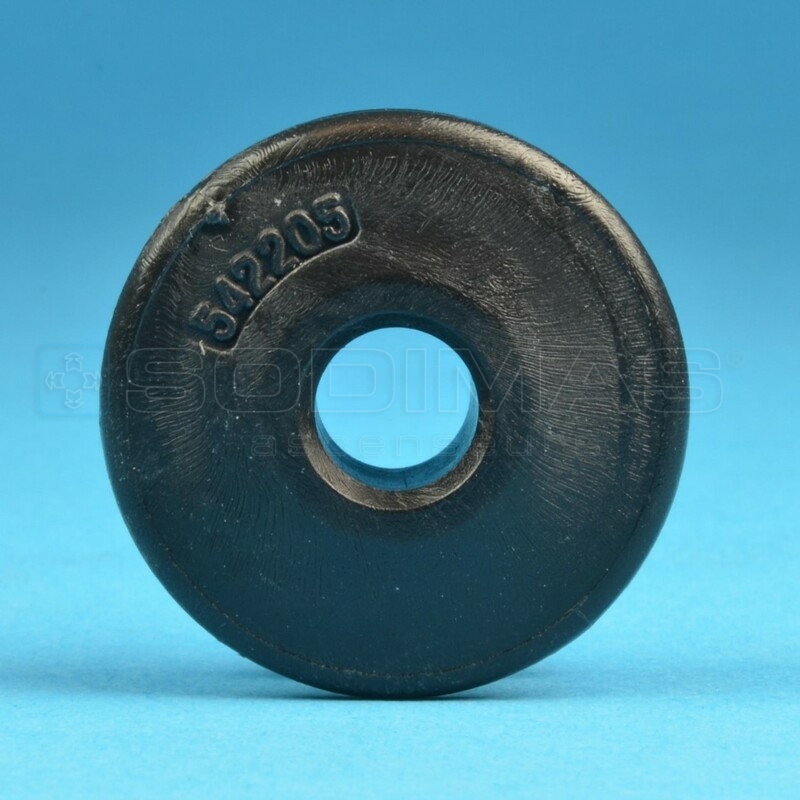 Poulie mouflage -compatible QKS8 / QKS11- Ø 30 / 18 / 8 - Ep, 13,8 mm