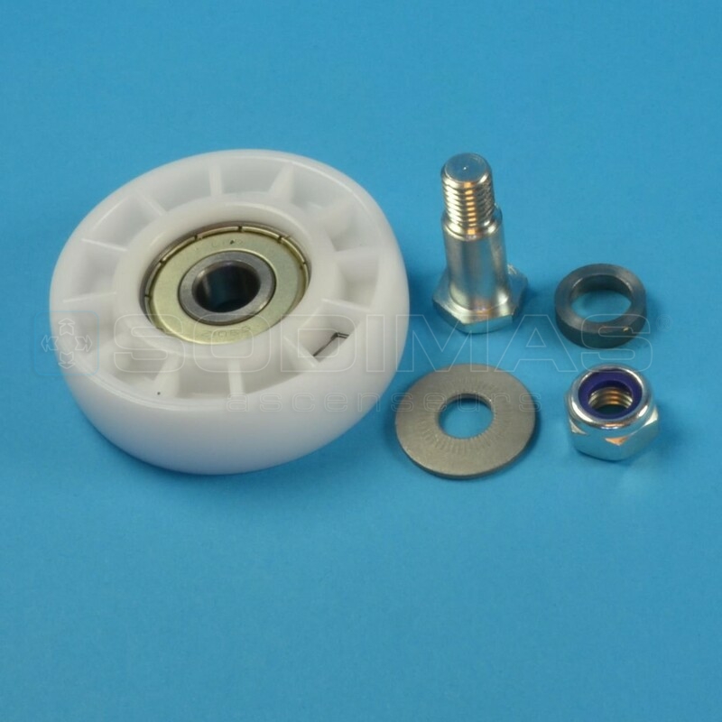 Galet QKS11 Ø 70 + kit axe - compatible