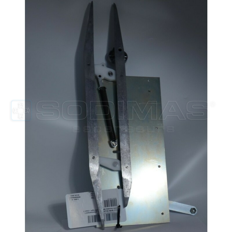 Pince QKS8 MILAN droite (chaine) entrainement- ouverture vers la gauche vu du palier -- compatible