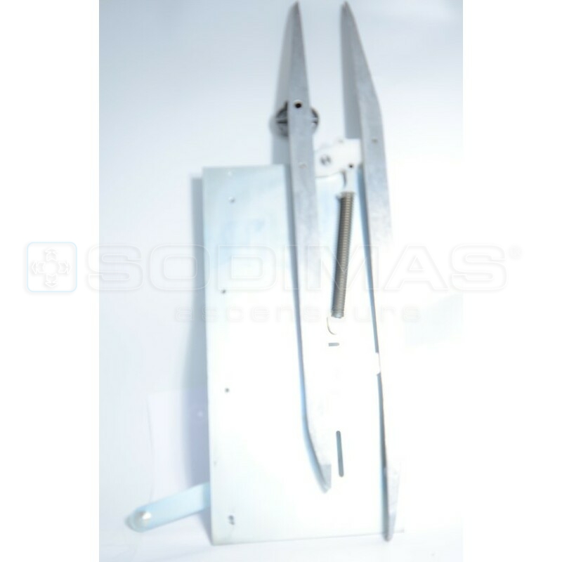 Pince QKS8 MILAN gauche (chaine) verrouillage adherence- ouverture vers la droite vu du palier -- compatible
